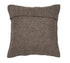 Hand Felted Wool Pillow Cover –Red Peace Sign on Gray – 20” - ARCADIA HOME